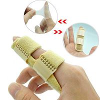 Trigger Finger Splint Include Gel Finger Sleeves Finger Knuckle Support Brace Adjustable for Finger Joint (3 Pack)