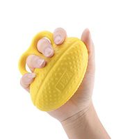 bormei Finger Exerciser Ball & Hand Strengthener, Squeeze Ball Strengthening Equipment for Arthritis, Grip Strength Training for Athletes, Musicians & Physical Therapy