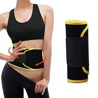 Pawaca Waist Trainer Trimmer Slimming Belt, Neoprene Sauna Sweat Belly Band Body Shaper, Abdominal Trainer for Women and Men