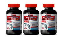Focus Formula Support Brain Health - Wild Alaskan 100% Pure Salmon Oil - Omega 3 Capsules - 3 Bottles 270 Softgels