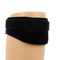 Sammons Preston Neoprene Patellar Band, Knee Support for Men & Women, Patellar Tendon Support Strap for Football, Soccer, Baseball, Softball Athletes, Knee Support Band, Black, Universal Size