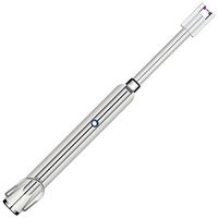 Kivors Candle Lighter with 360° Rotatable Flexible Long Neck - Plasma Arc Beam BBQ Lighter - USB Rechargeable - Splash Wind Proof-Twist Turn & Bend in Any Direction Duty Metal Body (Slime White)