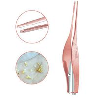 Glowing Ear Spoon Visual Ear Spoon Glowing Ear Spoon Ear Lice Ear Picking Tool Suitable For Everyone Cleaning Tools Ear Spoon Stainless Steel Single Pc Tube Packaging Combination Iron Box Packaging