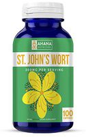 Ahana Nutrition St. John’s Wort with .3% Hypericin Extract to Help Boost Mood* (300mg – 100 Capsules)