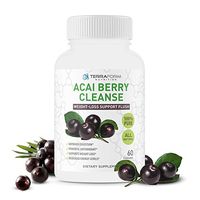 Natural Acai Berry Cleanse – Powerful Antioxidant Cleanse – Liver, Colon & Pancreas Detox Cleanse, Helps Support a Healthy Digestive System - Made in USA – 1 Month Supply