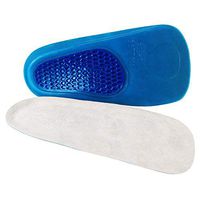 Medipaq Super Soft Gel 3/4 Length Comfort Support Insoles Instant Relief from The Pain of Weak Arches and Damaged Heels 9-14