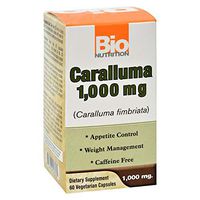 Caralluma, 1000 Mg, 60 Vcaps by Bio Nutrition Inc (Pack of 2)