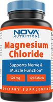 Nova Nutritions Magnesium Chloride 520mg - Supports Healthy Nervous System - 120 Tablets