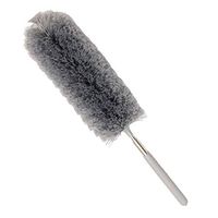 Yesbaby Telescopic Magic Soft Scalable Microfiber Cleaning Duster Dust Cleaner Handle Feather Static Flexible Cleaning Head (Color : Grey)