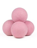 Wool Dryer Balls 4 Pack : 3.5” Diameter (Pastel Pink)