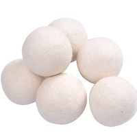 SHZONS Felt Dryer Balls Reusable for 1000 Times Drying Time Saving Anti-Static for Washing