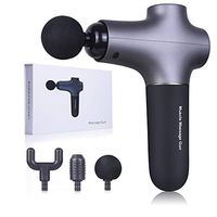 Massage Gun Deep Tissue Percussion Muscle Ultra Compact & Lightweight Design Massager for Pain Relief, Handheld Electric Body Massager Super Quiet Portable with Brushless Motor, Charged by USB Port