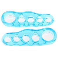 1Pair Footful Gel Toe Separators Stretchers Straighteners Alignment Bunion Pain Relief XXL