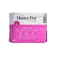 The Honey Pot Clean Cotton Regular Absorbency Pads