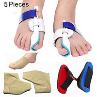 Day & Night Relief Bunion Pain Kit-Treat Pain in Hallux Valgus,Tailors Bunion,Big Toe Joint,Hammer Toe,Toe Separators Spacers Straighteners Splint Aid Surgery Treatment