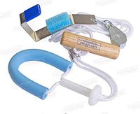 RangeMaster PullEasy Shoulder Pulley with Patient Guide │Physical Therapy Shoulder Pulley │ Aids with Shoulder Surgery Recovery │ Grip-Free Hold │ Metal Bracket Door Attachment