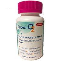 Dr.Neu Italian Dissolvable Super O2 Multi Purpose Cleaning Tablets - Dishwasher Cleaner, Washing Machine Cleaner, Degreaser, Color Safe Bleach, Mold Remover - Made in Italy, 32 Tablets