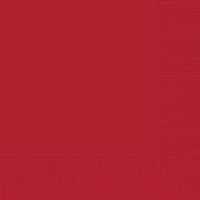 Apple Red 3-Ply Luncheon Napkins, 50 Ct. | Party Tableware