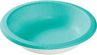 Creative Converting Bowls, 20 oz, Teal Lagoon