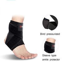 LLDY Ankle Brace Arthritis Tendonitis with Cross Auxiliary Fixing Belt Strength Protection for Injury Recovery, Joint Pain, Plantar Fasciitis,M