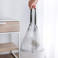 Celiy Beam Mouth Trash Bags, Tall Kitchen Drawstring Trash Bags Strong Trash Bag 30 Gallon Garbage Ultra Strong Tall Kitchen Bags