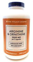Vitamin Shoppe - L-Arginine-Ornithine (Super Strength), 2000 mg