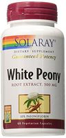 Solaray White Peony Root Extract VCapsules, 60 Count