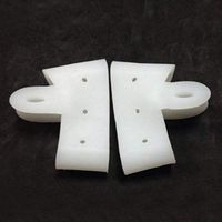 Grey990 2 Pcs Silicone Toe Hallux Valgus Separator Bunion Pain Relief Soft Cushion Toe Straightener Pads