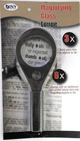 Magnifying Magnifier Glass 3X With 6X High Power Bifocal Lens