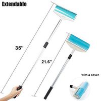 SRHOME 3 PCS Reusable Sticky Picker Cleaner Set,Washable Lint Roller Pet Hair Remover Tool,Shedding Brush Cleans Your Suit/Sofa/Bed/Curtain/Ceiling