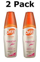 OFF! Familycare Tropical Fresh Light Scent Insect Replellent, 6 Oz (2 Pack)