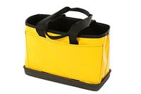 R&B Fabrications 446YL Super Heavy Duty Vinyl/Plastic Small Tool Bag,"TUFF BOTTOM", 22 oz, Yellow
