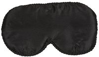 Bath Accessories Silk Sleep Mask, Black