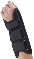 Bilt-Rite Mastex Health 8 Inch Premium Spica Left Wrist Brace, Black, Medium