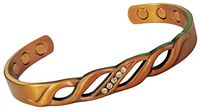 ChiChi Beads Copper Magnetic Therapy Cuff Ladies' Bracelet