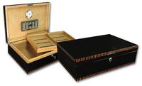 Prestige Import Group Brynmor Black Spanish Cedar Humidor