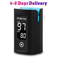 Fingertip Pulse Oximeter Blood Oxygen Sensor,Blood Oxygen Meter,Oxygen Meter Portable Digital Blood Oxygen FDA Approved Pulse Sensor Meter with Alarm and Pulse Rate Monitor for Adults and Children