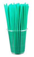 Collins Straws - GREEN (Box of 500)