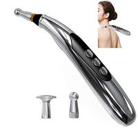 Electronic Acupuncture Pen Intelligent Automatic Search for Acupuncture Points 9 Kinds of Force Adjustable USB Rechargeable for General Body Multi-Directional Massage