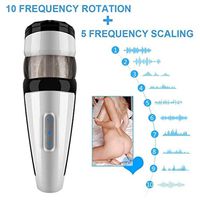 WXHHH Male Āircrāft Cup, All Over Body Deep Tissue Muscle Therapy 100% Medical Silica Sucking Modes Delayed Training for Men Tshirt