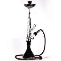 Kumiy Arab Hookah Set Smoke Pot Pipe Finished Hookah Accessories Hookah Charcoal AK (D)