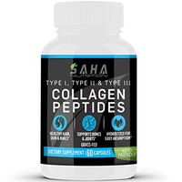 Keto Collagen Peptides Capsules – Grass Fed Hydrolyzed Protein Supplement for Joint, Tendon & Muscle Health – Anti-Ageing Hair, Skin & Nails Support – Non-GMO Gluten Free Collagen Pills – 60 Capsules