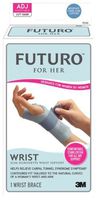 Futuro Slim Silhouette Wrist Support, Left Hand, Adjustable by Futuro