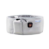 JMung Heating Waist Belt Rechargeable Warm Uterus Protect Stomach, Waist and Abdomen from Cold for Pain Relief,Gray