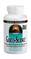 SOURCE NATURALS Gluco-Science Tablet, 90 Count
