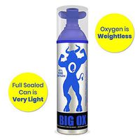 New 10LITERS Oxygen CAN - Cherry Charger - Scented High Purity Oxygen Can - Big Ox O2 95% Pure Oxygen - 100-200 Breaths, 1-2 Seconds Each (1)