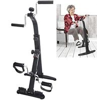 Pedal Exercise Bike, Arm and Leg Exerciser - Arm & Leg Fitness Equipment Peddler Machine Portable Pedal Exerciser for Seniors Elderly Patient