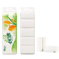 Toilet Paper - A Bag of 10 Rolls Bathroom Tissue, Soft White Toilet Paper for Household Use, Three Standard Layers