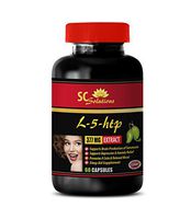 Serotonin Supplements for Women - L-5-HTP 377 MG - GRIFFONIA SIMPLICIFOLIA Extract - 5-htp Extra - 1 Bottle (60 Capsules)