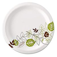 Dixie Paper Plates, 6 7/8" Diameter, Pathways, Carton of 500